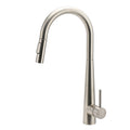 Brushed Nickel Pull Out Kitchen Tap Sink Mixer Faucet Spout 2 Modes Spray Outlet V1233-KRD5152N