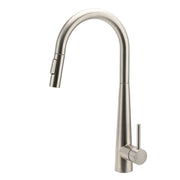 Brushed Nickel Pull Out Kitchen Tap Sink Mixer Faucet Spout 2 Modes Spray Outlet V1233-KRD5152N