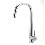 WELS Chrome Pull Out Kitchen Sink Tap Round Basin Mixer Faucet Flexible Spout V1233-KRD515CR
