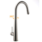 WELS Gun Metal Grey Pull Out Kitchen Sink Tap Basin Mixer Faucet Flexible Spout V1233-KRD515GM