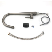 WELS Gun Metal Grey Pull Out Kitchen Sink Tap Basin Mixer Faucet Flexible Spout V1233-KRD515GM