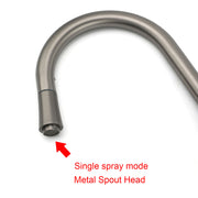 WELS Gun Metal Grey Pull Out Kitchen Sink Tap Basin Mixer Faucet Flexible Spout V1233-KRD515GM
