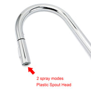 WELS Chrome 2 Modes Spray Pull Out Kitchen Swivel Faucet Sink Tap Laundry Mixer V1233-KRD519CR