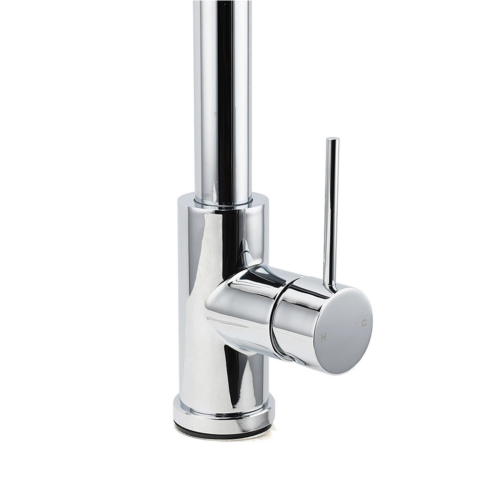 WELS Chrome 2 Modes Spray Pull Out Kitchen Swivel Faucet Sink Tap Laundry Mixer V1233-KRD519CR