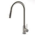WELS Gun Metal Pull Out Kitchen Sink Tap Basin Mixer Faucet Flexible 2 Way Spout V1233-KRD519GM