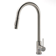 WELS Gun Metal Pull Out Kitchen Sink Tap Basin Mixer Faucet Flexible 2 Way Spout V1233-KRD519GM