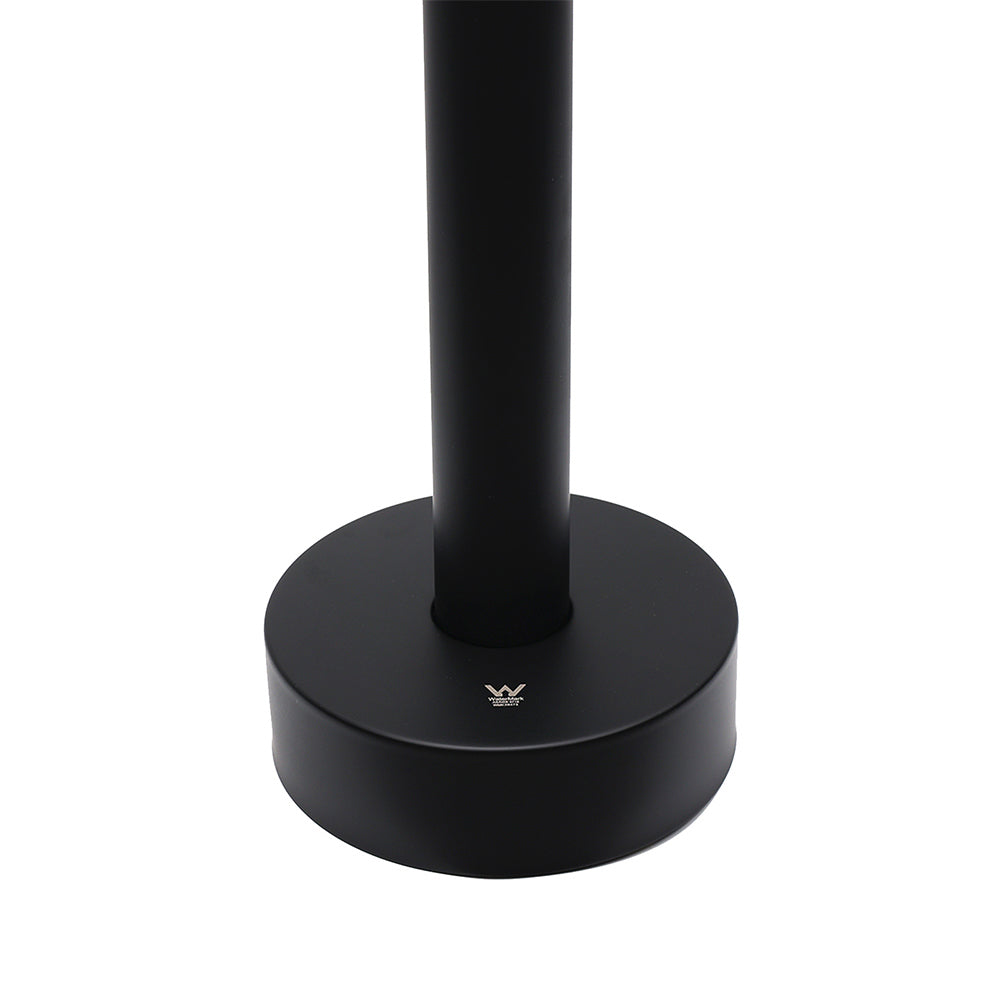 Matt Black Indoor Bathtub Filler Free Standing Mixer Faucet Tap Spout Watermark V1233-KRD601BL