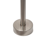 Brushed Nickel Stainless Steel Bathtub Tap Free Standing Faucet Filler Spout Set V1233-KRD601BS