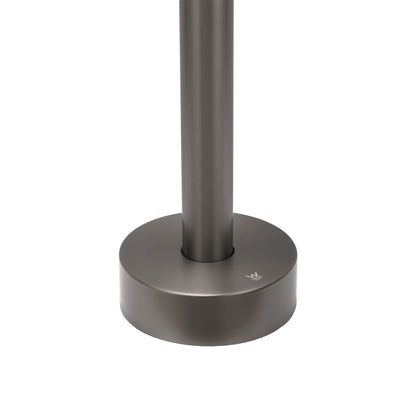 Gun Metal Bathroom Free Standing Hot Cold Water Mixer Tap Bath Tub Filler Spout V1233-KRD601GM