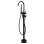 WELS Matt Black Bathtub Filler Free Standing Mixer Faucet Tap Spout HandHeld Set V1233-KRD602BL