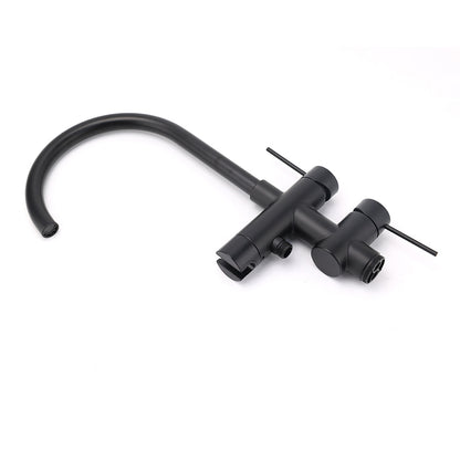 WELS Matt Black Bathtub Filler Free Standing Mixer Faucet Tap Spout HandHeld Set V1233-KRD602BL