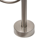 WELS Brushed Nickel Stainless Steel Free Standing Mixer Faucet Tap Spout Handset V1233-KRD602BS