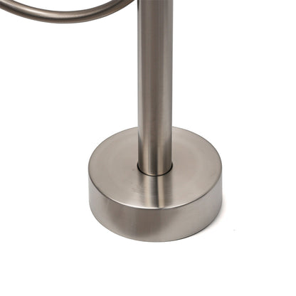WELS Brushed Nickel Stainless Steel Free Standing Mixer Faucet Tap Spout Handset V1233-KRD602BS
