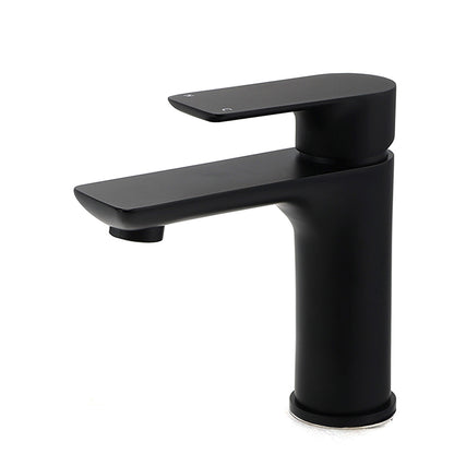 WELS Matt Black Basin Mixer Bathroom Vanity Laundry Sink Flick Faucet Tap Valve V1233-KRF101BL