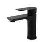 WELS Matt Black Basin Mixer Bathroom Vanity Laundry Sink Flick Faucet Tap Valve V1233-KRF101BL