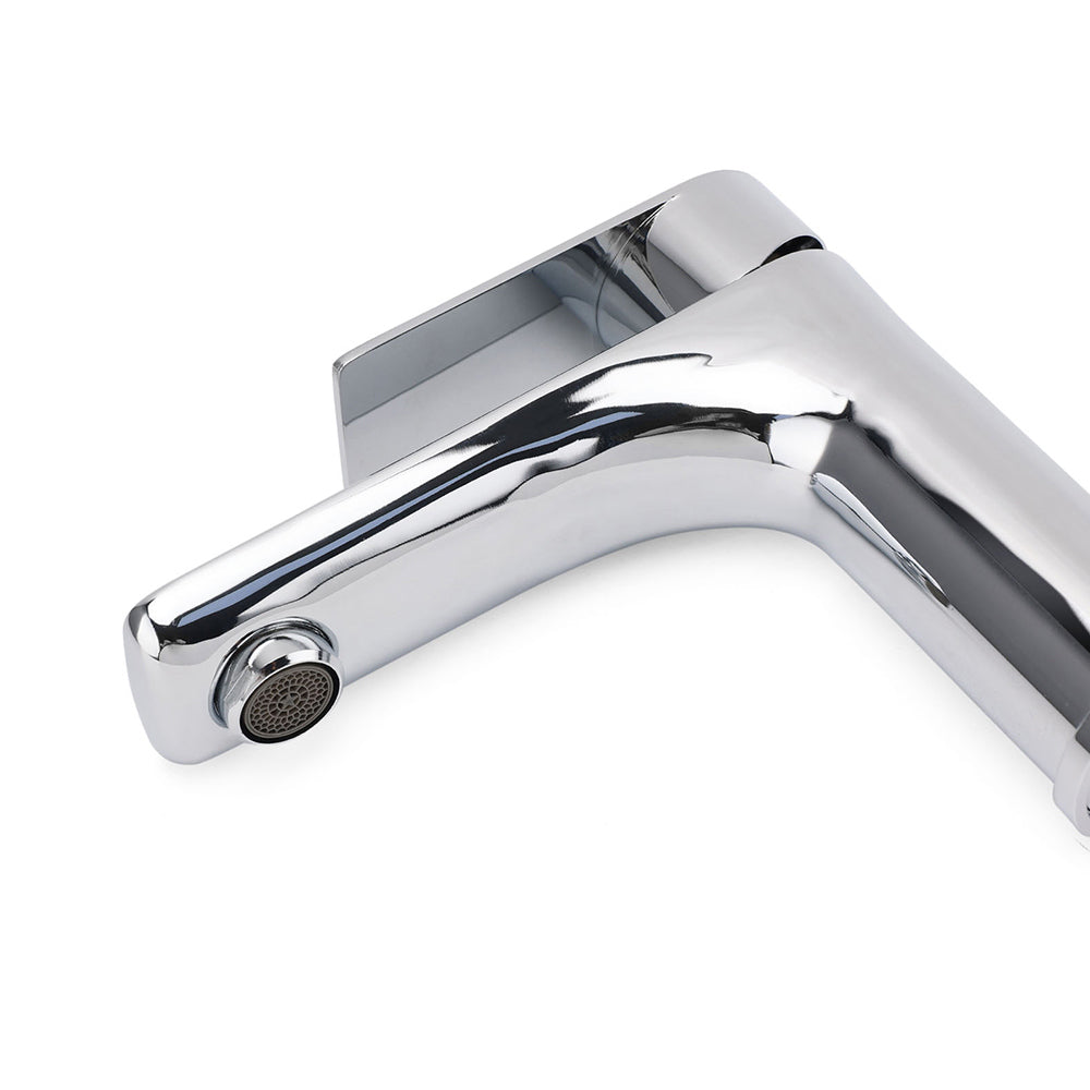 WELS Bathroom Vanity Kitchen Laundry Round Chrome Basin Mixer Sink Faucet Tap V1233-KRF101CR