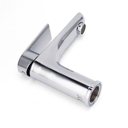 WELS Bathroom Vanity Kitchen Laundry Round Chrome Basin Mixer Sink Faucet Tap V1233-KRF101CR