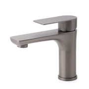 WELS Gun Metal 4.5L/min Kitchen Laundry Round Basin Mixer Vanity Sink Faucet Tap V1233-KRF101GM