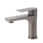 WELS Gun Metal 4.5L/min Kitchen Laundry Round Basin Mixer Vanity Sink Faucet Tap V1233-KRF101GM
