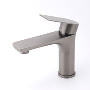 WELS Gun Metal 4.5L/min Kitchen Laundry Round Basin Mixer Vanity Sink Faucet Tap V1233-KRF101GM