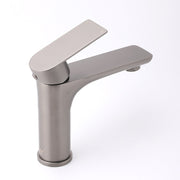 WELS Gun Metal 4.5L/min Kitchen Laundry Round Basin Mixer Vanity Sink Faucet Tap V1233-KRF101GM