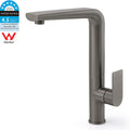 Luxury Gun Metal Round Kitchen Mixer Sink Tap Swivel Laundry Faucet Spout WELS V1233-KRF501GM