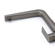 Luxury Gun Metal Round Kitchen Mixer Sink Tap Swivel Laundry Faucet Spout WELS V1233-KRF501GM