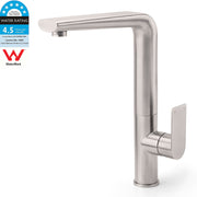 Brushed Nickel New Design Kitchen Mixer Sink Tap Laundry Faucet Swivel Spout V1233-KRF501N