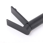Matt Black Round Bathroom Basin Mixer Vanity Sink Faucet Spout Laundry Tap WELS V1233-KRS101BL
