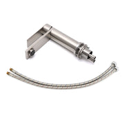 WELS Brushed Nickel Laundry Standard Basin Mixer Vanity Sink Faucet Spout Tap V1233-KRS101BN