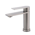 Gun Metal Grey Bathroom Basin Mixer Vanity Sink Square Faucet Spout Laundry Tap V1233-KRS101GM