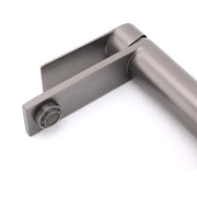 Gun Metal Grey Bathroom Basin Mixer Vanity Sink Square Faucet Spout Laundry Tap V1233-KRS101GM
