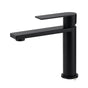 WELS Matt Black Square Short Basin Mixer Vanity Sink Faucet Laundry Spout Tap V1233-KRS101MBL