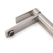 Brushed Nickel Standard Basin Mixer Vanity Sink Faucet Kitchen Laundry Spout Tap V1233-KRS101MBS