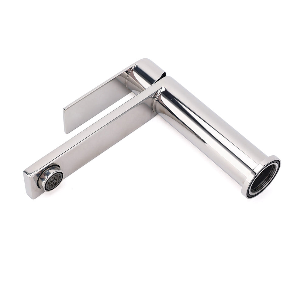 WELS Chrome Short Basin Mixer Vanity Sink Faucet Kitchen Laundry Spout Tap Set V1233-KRS101MPS