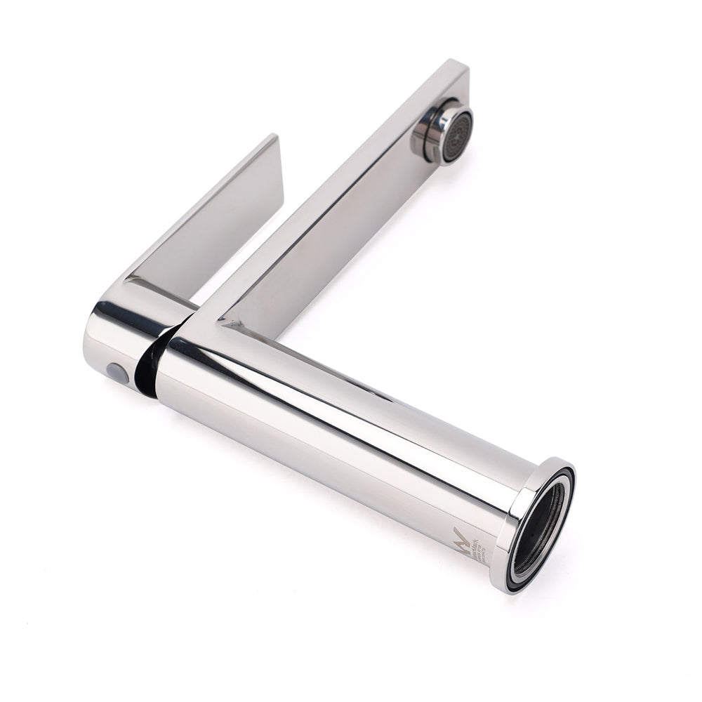 WELS Chrome Short Basin Mixer Vanity Sink Faucet Kitchen Laundry Spout Tap Set V1233-KRS101MPS