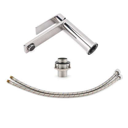 WELS Chrome Short Basin Mixer Vanity Sink Faucet Kitchen Laundry Spout Tap Set V1233-KRS101MPS