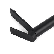 WELS Matt Black Square Tall Flat Lever Handle Basin Mixer Vanity Sink Faucet Spout V1233-KRS102BL