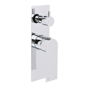 Watermark Chrome Square Shower Mixer Diverter Tap Valve For Shower Combo Spout V1233-KRS202CR