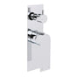 Watermark Chrome Square Shower Mixer Diverter Tap Valve For Shower Combo Spout V1233-KRS202CR