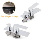 Watermark Chrome Square Shower Mixer Diverter Tap Valve For Shower Combo Spout V1233-KRS202CR