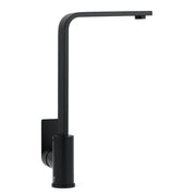 WELS Matte Black High Rise Gooseneck Kitchen Sink Laundry Mixer Faucet Tapware V1233-KRS501BL
