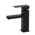 WELS Classic Square Matt Black Basin Mixer Vanity Laundry Sink Faucet Tap Outlet V1233-KSQ101B