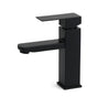 WELS Classic Square Matt Black Basin Mixer Vanity Laundry Sink Faucet Tap Outlet V1233-KSQ101B