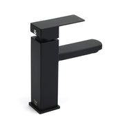 WELS Classic Square Matt Black Basin Mixer Vanity Laundry Sink Faucet Tap Outlet V1233-KSQ101B