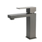 Gun Metal Square Cubic Basin Mixer Faucet Hot Cold Tap Kitchen Laundry Vanity Set V1233-KSQ103GM