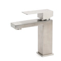 Square Classic 6L/m Basin Vessel Mixer Faucet Tap Kitchen Laundry Brushed Nickel V1233-KSQ103N