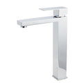 WELS 6L/m Square 310mm Tall Basin Vessel Mixer Faucet Tap Kitchen Laundry Chrome V1233-KSQ104CR
