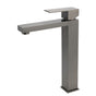 WELS Gun Metal Square 310mm Tall Basin Vessel Mixer Kitchen Laundry Faucet Tap V1233-KSQ104GM