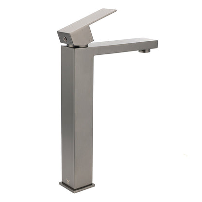 WELS Gun Metal Square 310mm Tall Basin Vessel Mixer Kitchen Laundry Faucet Tap V1233-KSQ104GM